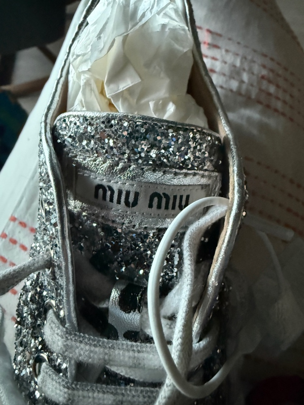 Miu Miu Platform Sneakers - Picture 9 of 9